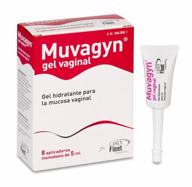 Muvagyn Gel Vaginal 5 ml, 8 Uds