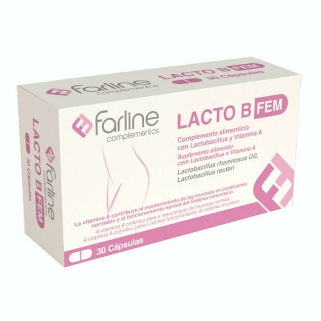 Farline Lacto B FEM, 30 cápsulas