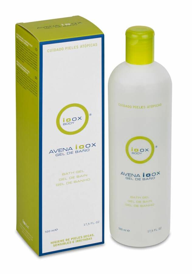 Ioox Avena Gel de Baño, 500 ml