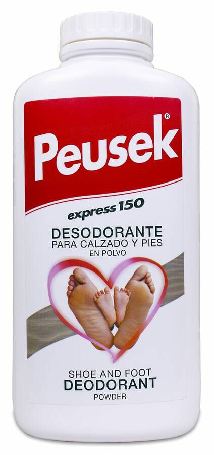 Peusek Express Desodorante en Polvo, 150 g