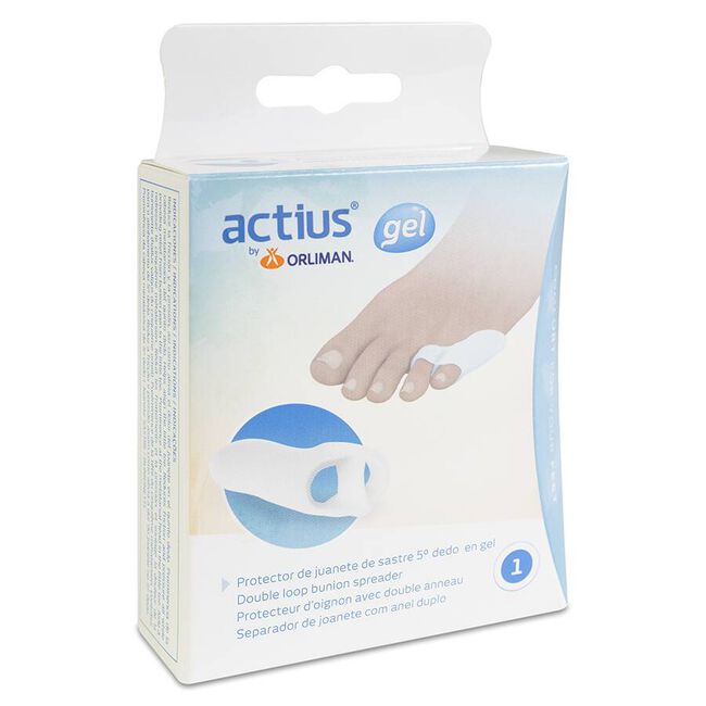 Orliman Protector de Juanete de Sastre 5º Dedo en Gel ACP944, 1 Unidad