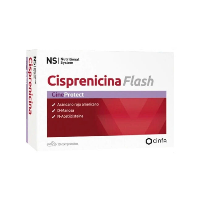 Ns Gineprotect Cisprenicina Flash, 10 comprimidos