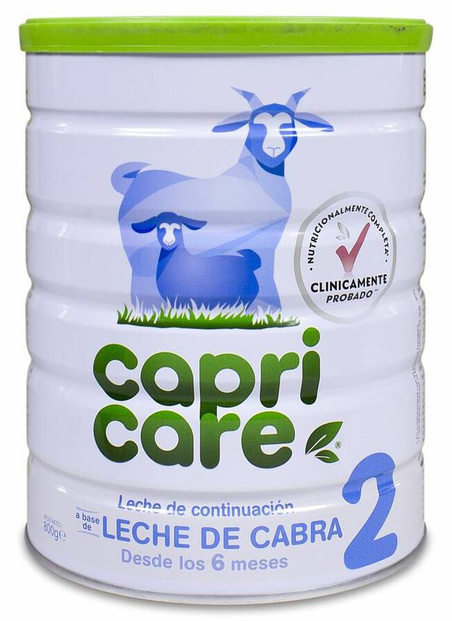 Capricare 2 Leche de Cabra, 800 g