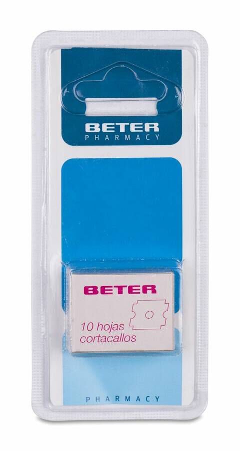 Beter Cuchillas Cortacallos, 10 Uds