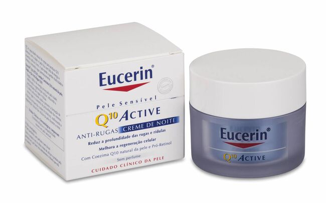 Eucerin Q10 Active Anti-Arrugas Crema de Noche, 50 ml