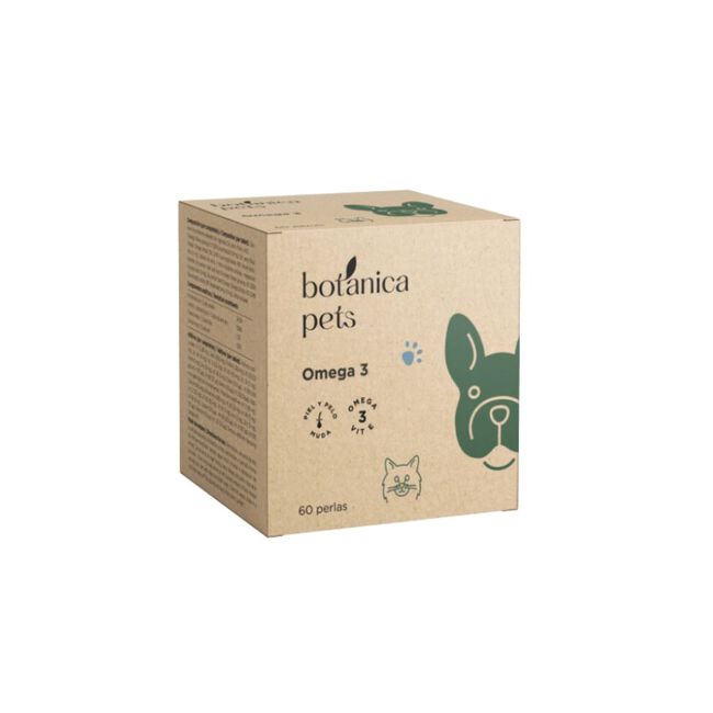 Botánica Pets Omega 3, 60 Perlas