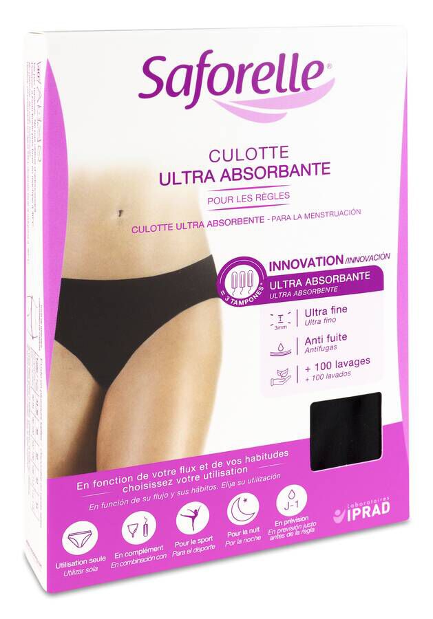 Saforelle Culotte Ultra Absorbente Talla 44, 1 Ud