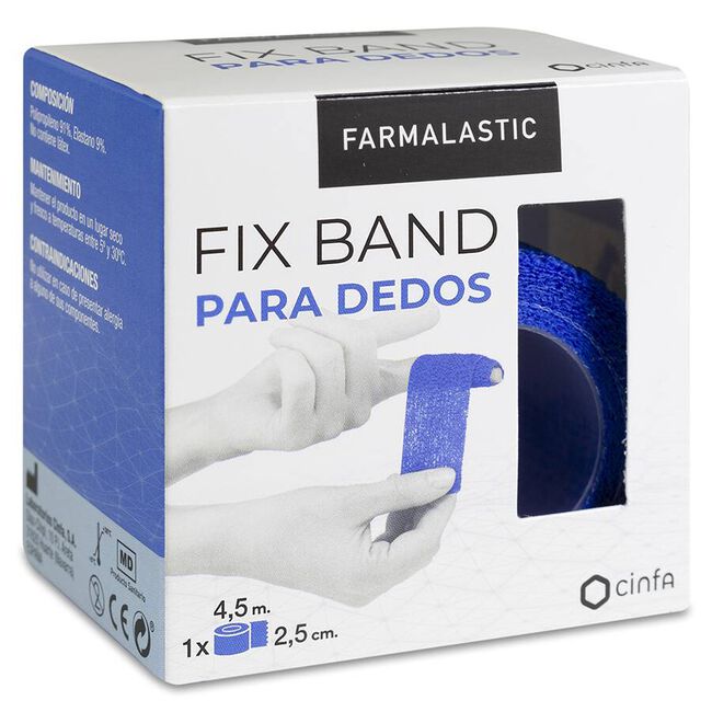 Cinfa Farmalastic Fix Banda para Dedos, 1 Unidad