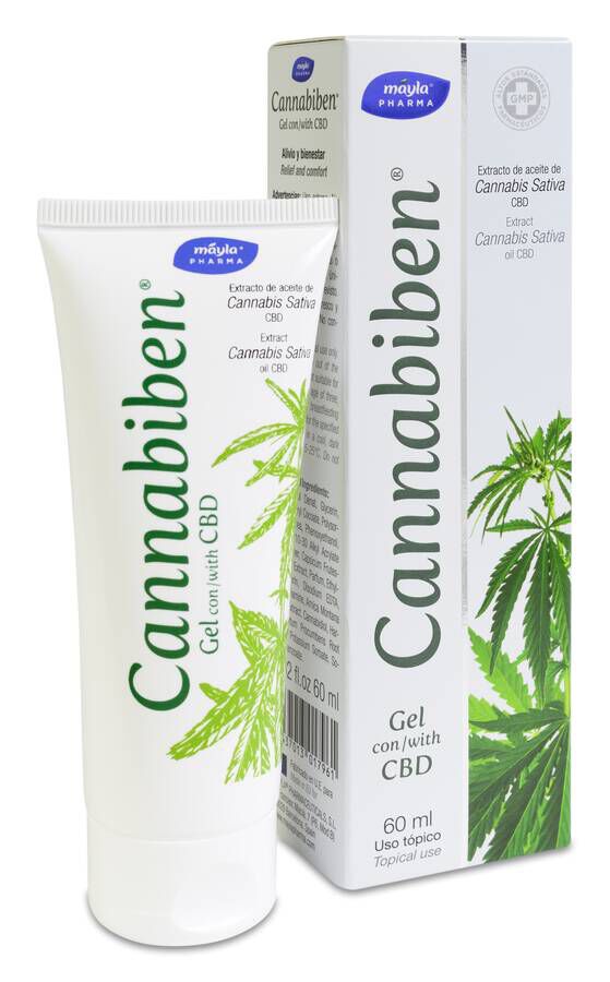 Cannabiben Gel con CBD, 60 ml