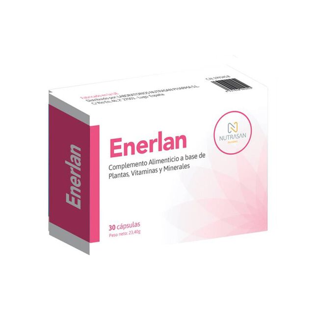 Nutrasan Pharma Enerlan, 30 cápsulas