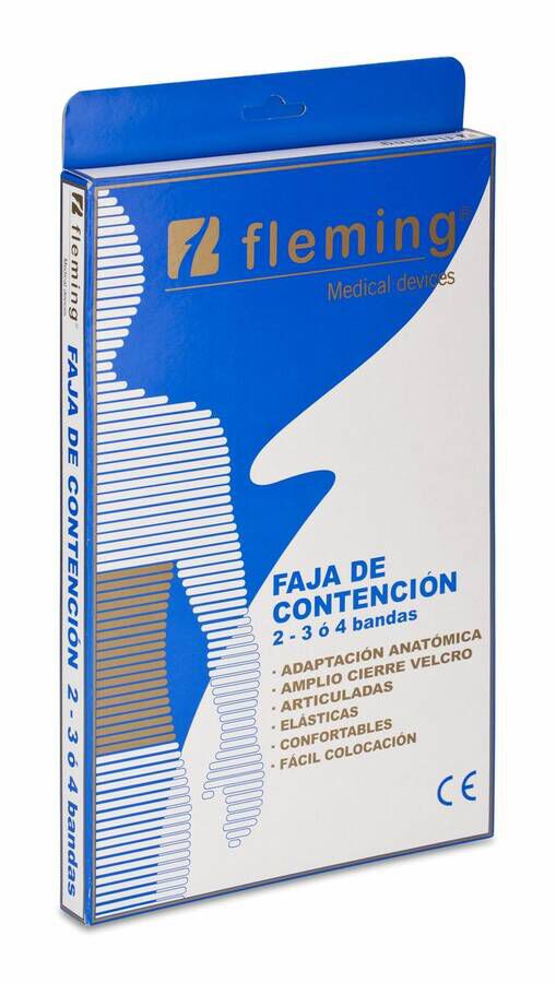 Fleming Faja de Contención, 3 Bandas Talla 3