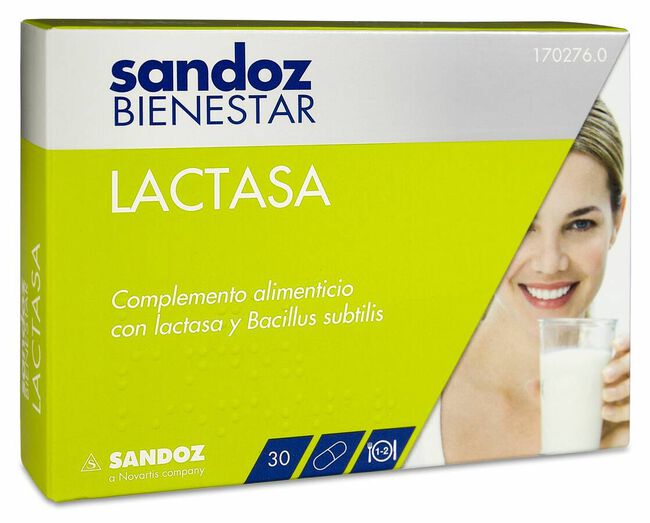 Sandoz Bienestar Lactasa, 30 Cápsulas