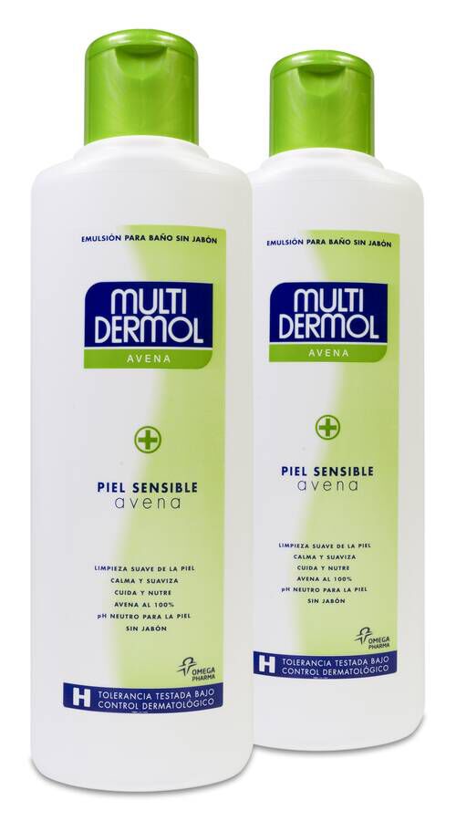 Pack Multidermol Avena Emulsi&oacute;n, 2 x 750 ml