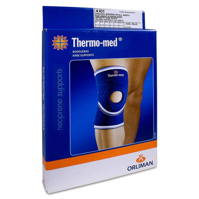 Orliman Rodillera Rotular Neopreno 4101 Talla 5 41-44, 1 Unidad