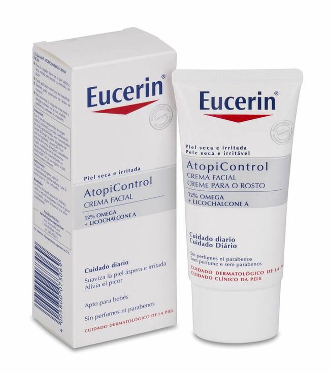 Eucerin Atopicontrol Crema Facial, 50 ml