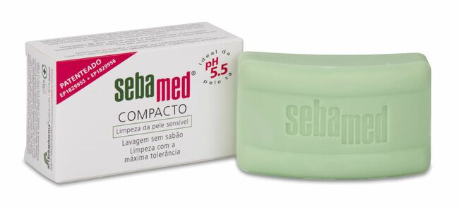 Sebamed Compacto Limpieza Piel Sensible, 100 g