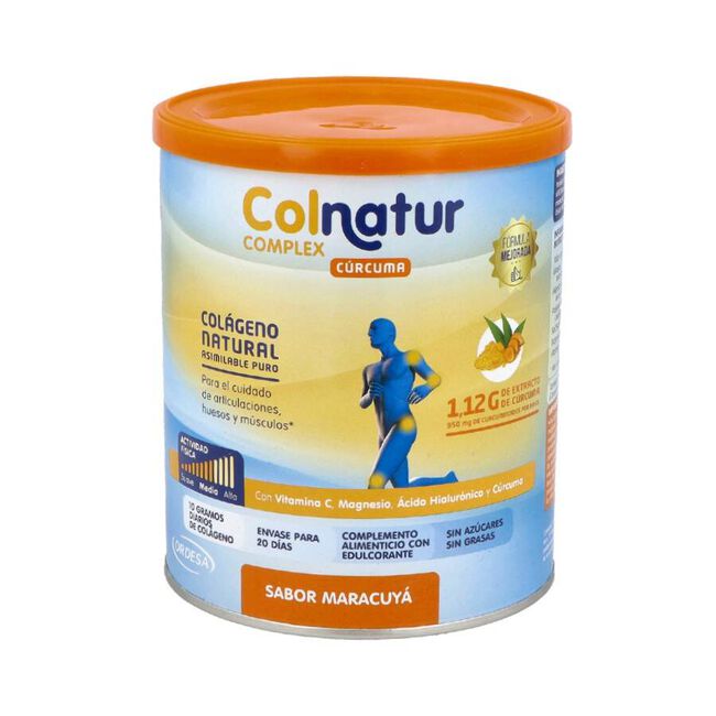 Colnatur Complex Cúrcuma Sabor Maracuyá, 250 g