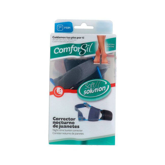 Comforsil Corrector Nocturno de Juanetes, 1 Par