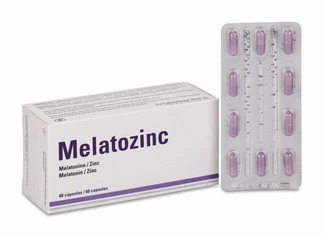 Melatozinc 1 mg, 60 Cápsulas