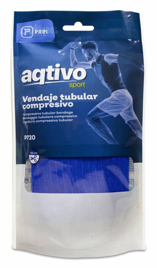 Prim Aqtivo Sport Vendaje Azul Talla A, 1 Unidad