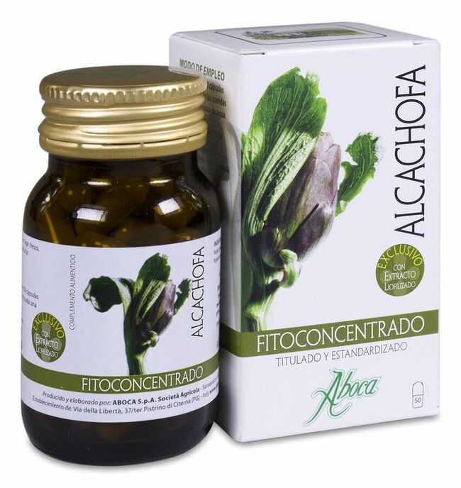 Aboca Fitoconcentrado Alcachofa, 50 Cápsulas