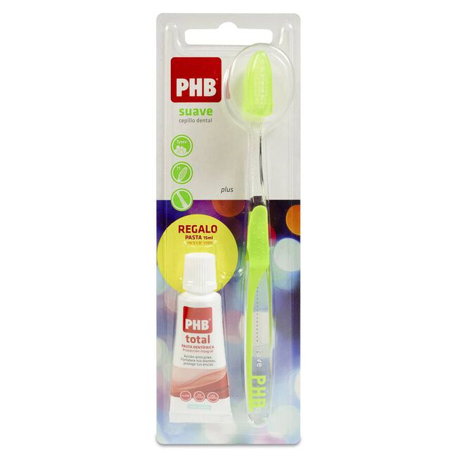PHB Cepillo Plus Suave, 1 Unidad