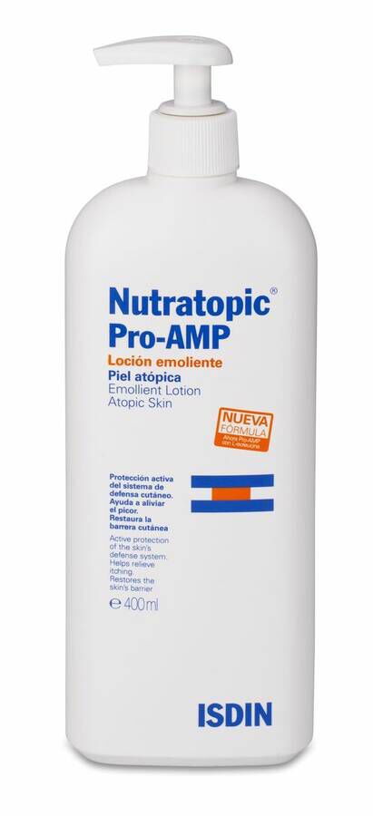 Isdin Nutratopic Pro-AMP Loción Piel Atópica, 400 ml
