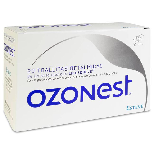 Ozonest 20 toallitas oftálmicas