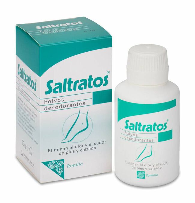 Saltratos Polvos Desodorantes, 50 g