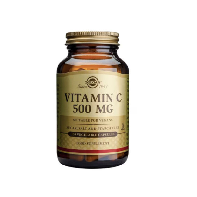 Solgar Vitamina C de 500 mg, 100 vcap