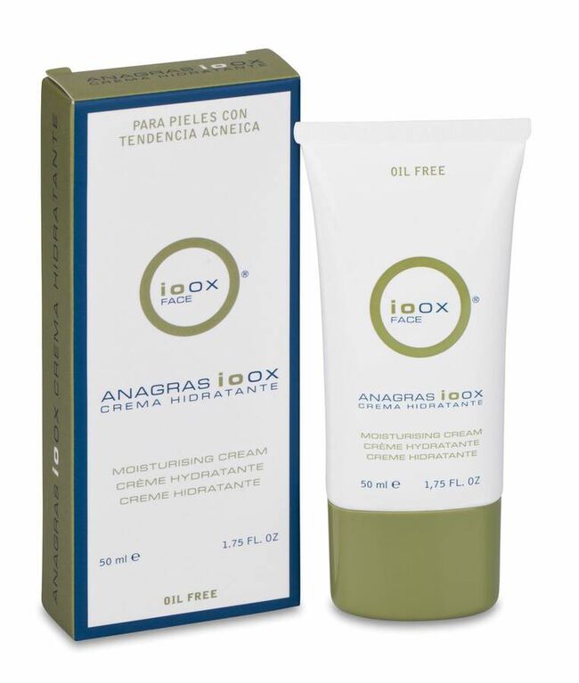 Ioox Face Anagras Crema Hidratante, 50 ml