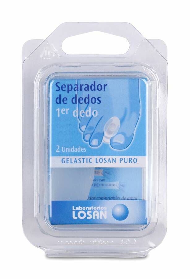 Gelastic Separadores del Primer Dedo Talla S, 1 Ud