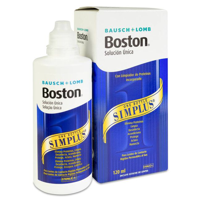 Boston Simplus Solución Única, 120 ml