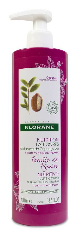 Klorane Leche Corporal Feuille de Figuier, 400 ml