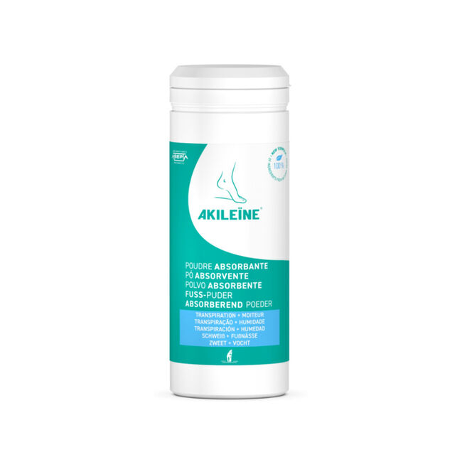 Akileine Polvo Absorbente para Pies, 75 g