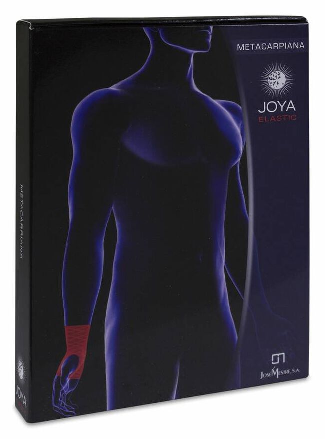 Joya Muñequera Elastic Metacarpiana color Beige, Talla L, 1 Ud