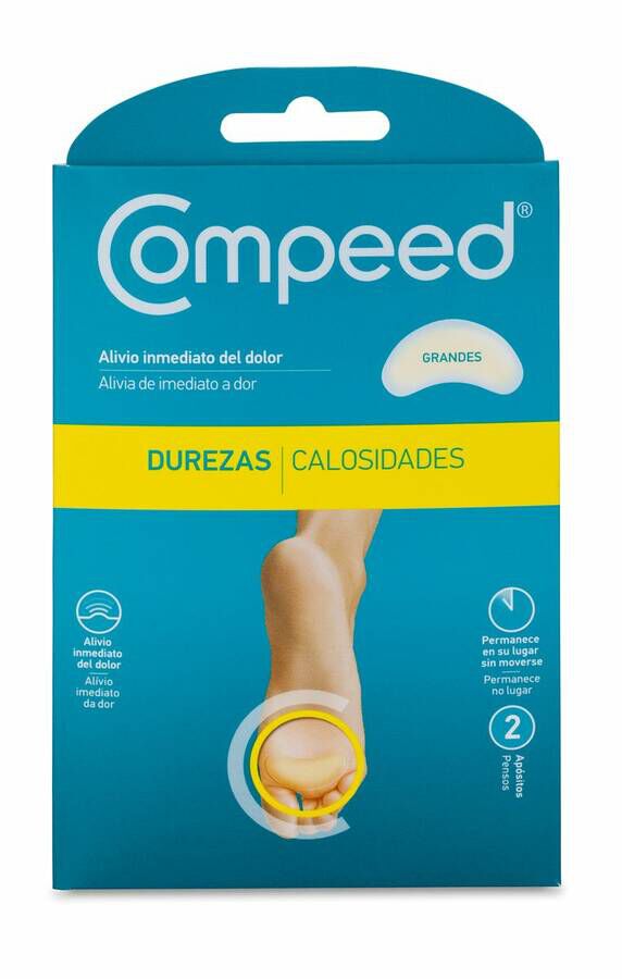 Compeed Durezas Grandes Apósitos, 2 Uds