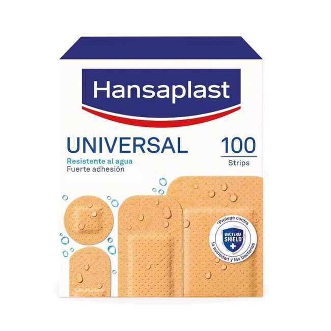 Hansaplat Universal Surtido 4 Tamaños, 100 Apósitos