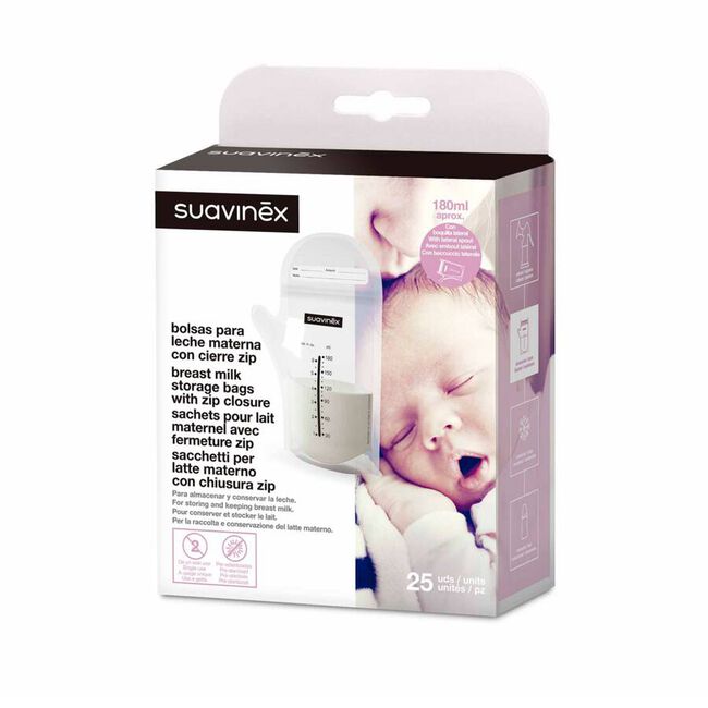 Suavinex Bolsas de Almacenaje, 25 Uds