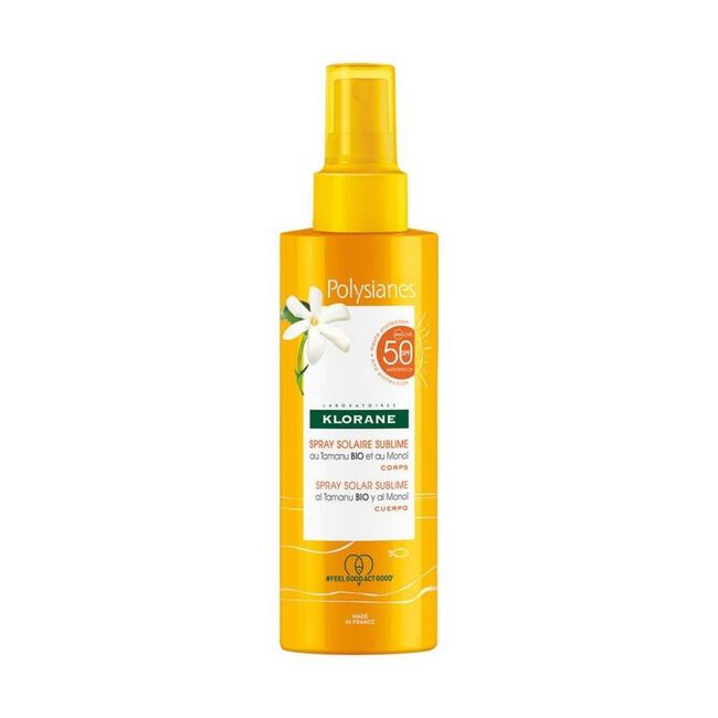 Klorane Spray Solar Sublime 50+, 200 ml