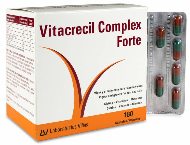 Vitacrecil Complex Forte, 180 Cápsulas