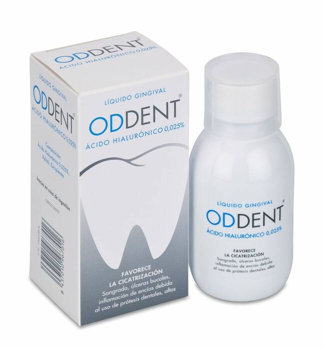 Oddent Ac Hialurónico Líquido Gingival, 150 ml