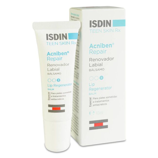 Isdin Acniben Repair Bálsamo Renovador Labial, 10 ml