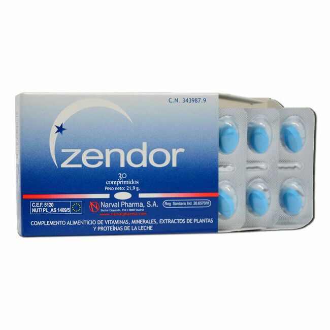 Zendor Sueño, 30 Comprimidos