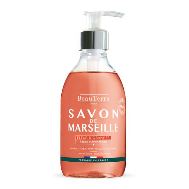 Beauterra Jabón Marsella Flor De Naranjo, 300 ml