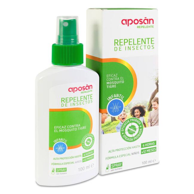 Aposán Repelente de Insectos Infantil, 100 ml