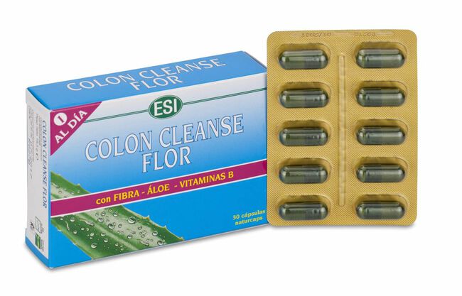 Colon Cleanse+Prebióticos, 30 Cápsulas