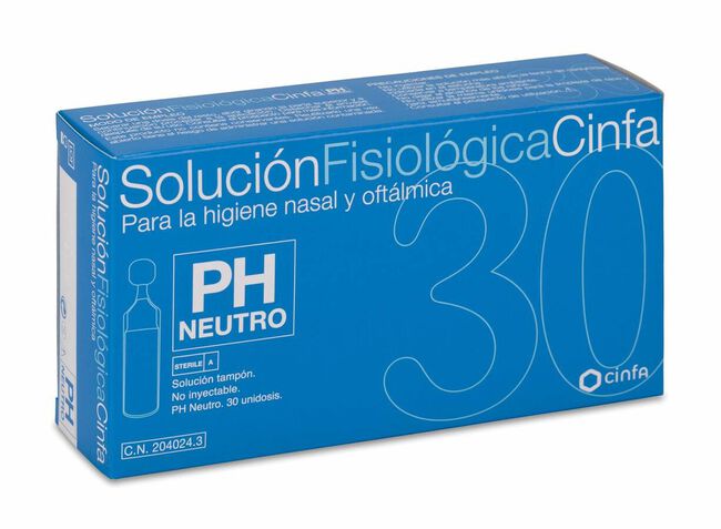 Cinfa Solución Fisiológica, 30 Monodosis