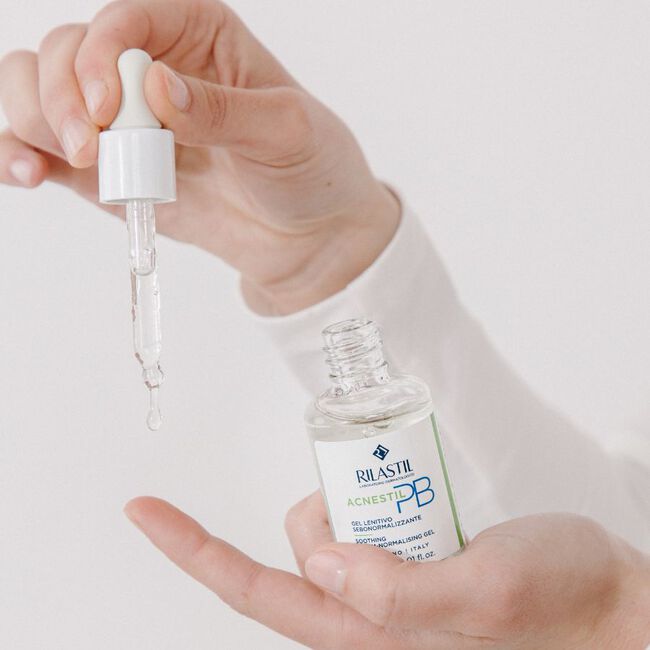 Rilastil Acnestil PB Gel Serum Calmante, 30 ml