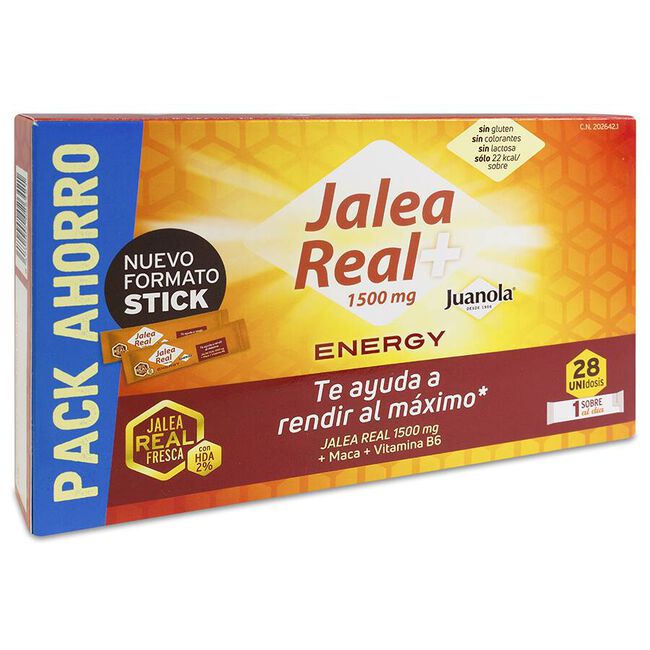 Juanola Jalea Real Energy, 28 sobres